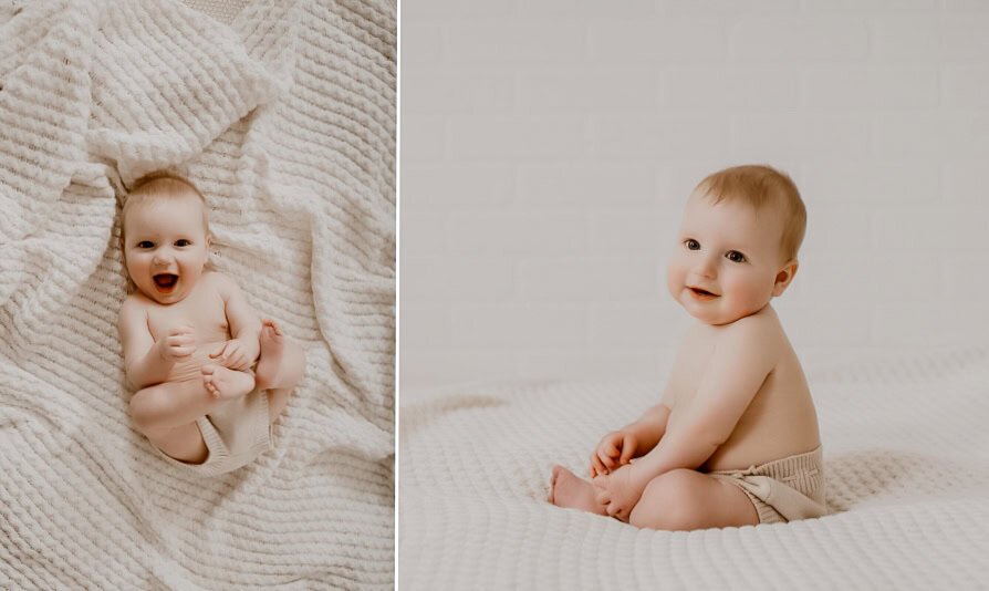 6-9 Month Baby Photography