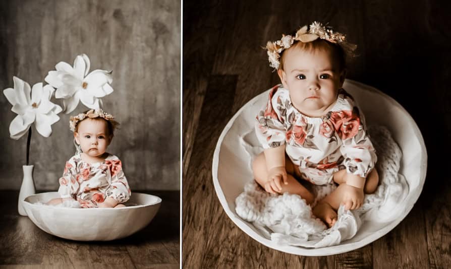 6-9 Month Baby Photography