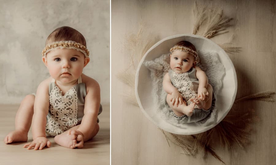 6-9 Month Baby Photography